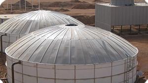Стеклянный слитый с стальным резервуар для хранения воды в Австралии 3