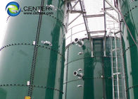 Застёгнутая стальная оросительная вода резервуары для воды Газ непроницаемый 0,25 мм покрытие