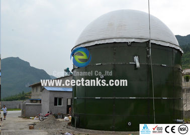 Стеклянный эмалированный стальной резервуар для хранения биогаза 30000 галлонов резервуар для хранения воды прочный низкая стоимость