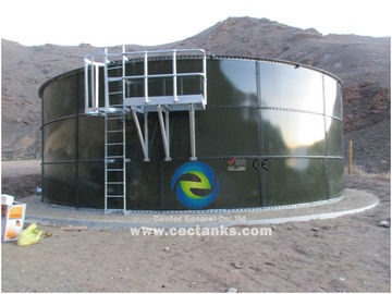 Стеклянные резервуары для хранения воды большой вместимости для противопожарной защиты толщина двойного покрытия 0,25 ~ 0,4 мм