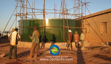 18000 м3 Вместимость долговечный резервуар для хранения биогаза / Стеклоплавильный стальной контейнер для хранения