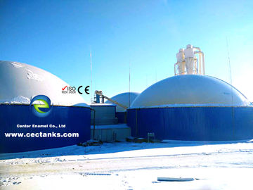 Стекло слияно с сталью анаэробный цистерна для проекта биогаза в Внутренней Монголии