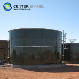 Стекло - Сплавленное - В сталь - Промышленные резервуары для воды с болтами