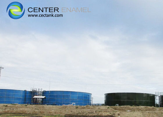 Тёмно-синие стеклянные резервуары PH14 для очистки сточных вод
