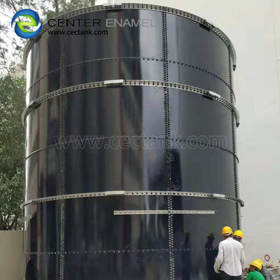 0.35мм Покрытие 18000м3 Резервуар для хранения биогаза с крышей GRP