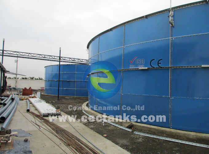 Легко сборка эмалированные болтовые резервуары для хранения жидкости 20 м3 до 18 000 м3 Вместимость 0