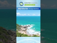 Стеклянные резервуары для сточных вод с сроком службы 30 лет