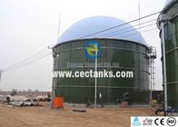 Биогазовые установки Стеклоплавленные стальные резервуары, используемые в качестве анаэробного смешанного реактора