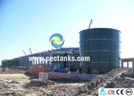 Гигантские эмалированные резервуары для хранения зерна Силосы со стеклянной облицовочной сталью, установленные для хранения сухих грузов