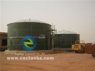 Более 2000 м3 Стеклянные резервуары для хранения воды с алюминиевой крышей ART 310 Стальной класса