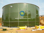 Биогазовые установки Стеклоплавленные стальные резервуары для производства энергии из завода по производству отходов из животного навоза