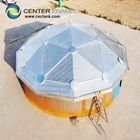 Коррозионностойкие геодезические алюминиевые крыши купола для дизельных баков для хранения
