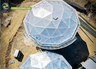 Открытие конструктивной прочности алюминиевых купольных крыш во внешних плавучих крышечных системах