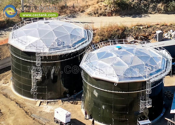 Центр эмалированных алюминиевых купольных крыш Высшее решение для нефтехимических терминалов