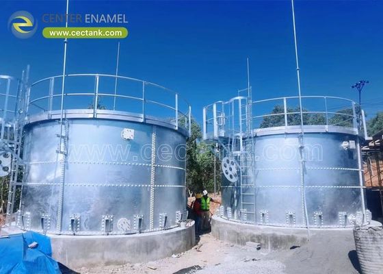 Газовые и жидкие водонепроницаемые цилиндрированные стальные резервуары для хранения воды для орошения
