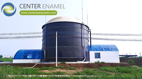 Как гибкие одномембранные крыши улучшают производство биогаза в надежных стальных цистернах с болтами