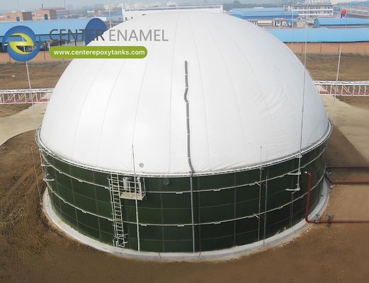Одномембранные крыши для баков биогаза - экономически эффективные и герметичное решение