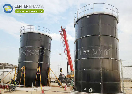 Фабрично покрытые емкости для хранения сливочного газа GFS, подтвержденные стандартом AWWA