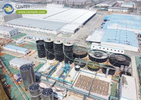 Застёгнутые стальные резервуары для хранения сточных вод для WWTP: надежные и эффективные решения для очистных сооружений