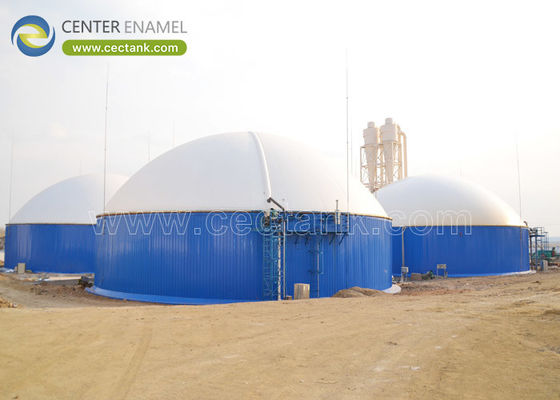 Резервуары для хранения биогаза из болтованной стали, вместимостью от 20 м3 до 60 000 м3