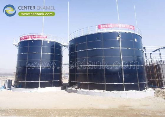 Промышленные резервуары для хранения воды из застекленной стали с высокой коррозионной стойкостью по стандартам AWWA D103-09