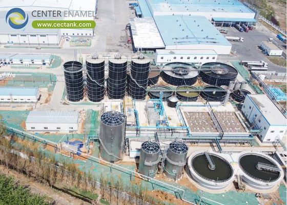 Резервуары для хранения сточных вод для биогазовых установок и очистных сооружений