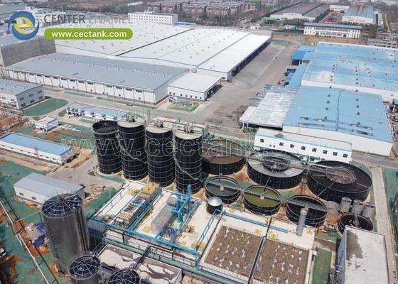 Застёгнутые стальные емкости для молочных сточных вод: идеальное решение для обработки молочных сточных вод