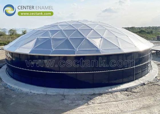 Центр эмаль может обеспечить алюминиевые крыши купола для танков хранения сырой нефти в Сингапуре
