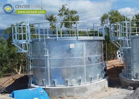 Резервуар для хранения воды из оцинкованной стали для крупномасштабных ледовых заводов