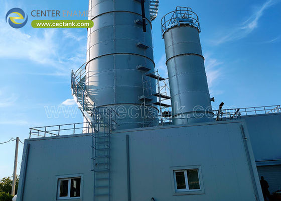 Точный резервуар из нержавеющей стали для систем ферментации биогаза