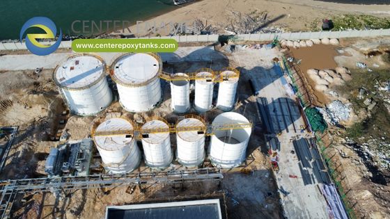 Стальные болтовые резервуары с эпоксидным покрытием для питьевой воды: Обеспечивают безопасную и чистую питьевую воду