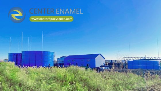 Эпоксидные стальные болтовые резервуары для фильтрата полигонов: Специализированное удержание для коррозионного стока