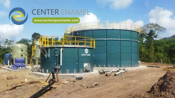 Эпоксидные покрытые стальными болтовыми резервуарами для биогазовых переваривателей коровьего навоза: эффективная обработка коровьего навоза для получения энергии
