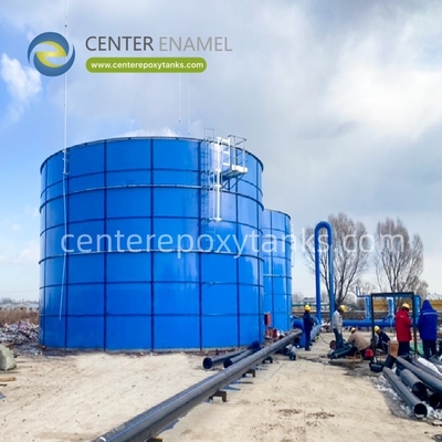 Epoxy-Coated Farm Digester Tanks: These tanks help process organic waste directly on the farm