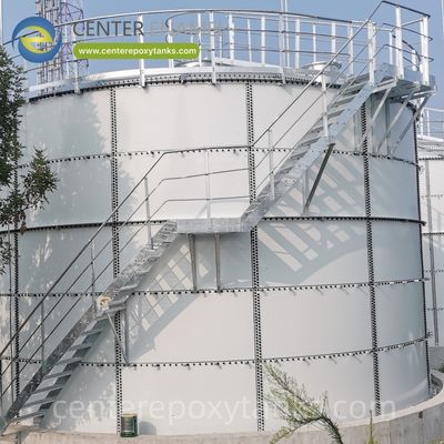 Бак с эпоксидным покрытием для проектов по производству биогаза: Обеспечивает надежное первичное удержание для дигесторов