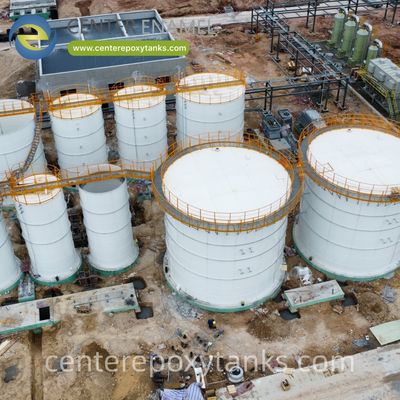 FBE Coated Tank for a Pig Farm Plant: прочный резервуар, созданный для устойчивости к агрессивным химическим веществам в концентрированных животных отходах.