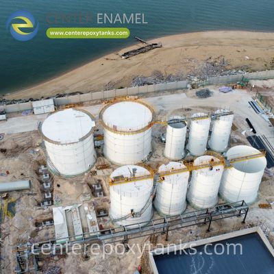 Резервуар с FBE-покрытием для очистки сточных вод пивоварен - Разработан для прочного удержания больших объемов сточных вод пивоварен с низким pH.