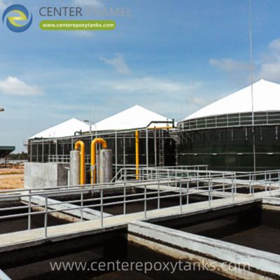Double Membrane Biogas Holder for a Dairy Farm Plant: Captures Biogas Produced from Dairy Waste and Wastewater Treatment