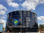 Противокоррозионные стеклянные стальные резервуары для отработанной соленой воды / сырой нефти с высоким содержанием серы