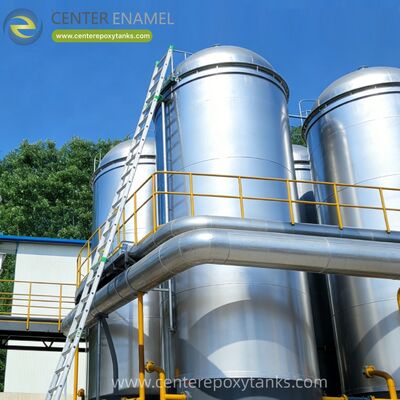 Сварные стальные резервуары для хранения круглого топлива: имеет круговую конструкцию, которая оптимизирует распределение давления и структурную стабильность