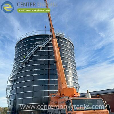 Эпоксидные стальные болтовые резервуары в качестве резервуаров для сточных вод бумажных заводов: спроектированы для устойчивости к высокому содержанию волокна и абразивным остаткам целлюлозы.