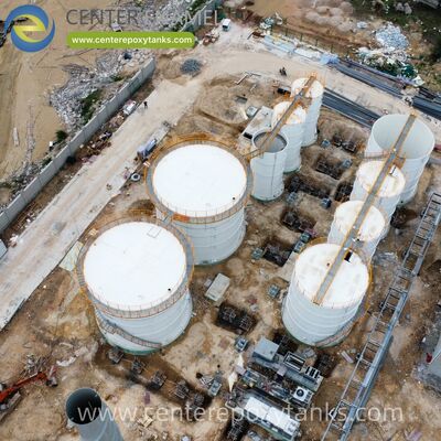 Застегнутые стальные резервуары как хранилищные пожарные резервуары водоснабжения: системы большой вместимости, предназначенные для безопасности логистических и складских узлов.