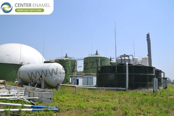 Кухонные отходы Мьянмы превращаются в биогаз: устойчивые решения EPC для заводов CBG с резервуарами GFS