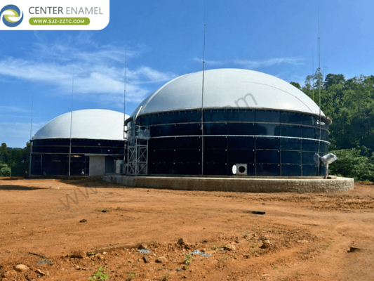 Building a Biogas Power Plant for Municipal Sludge Treatment with GFS Tanks in Saudi Arabia