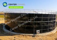 Нержавеющая сталь застегнутые промышленные резервуары для хранения сточных вод с мембранной крышей 30000 галлонов