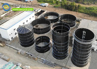 Жидкие водонепроницаемые стальные резервуары с болтами для хранилищ сыпучих материалов