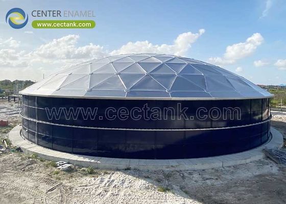 Sewage Holding Tank consist of glass lined steel panels with superior tank performance