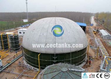 Двухмембранный резервуар для хранения биогаза из ПВХ, быстро устанавливаемый по стандарту ISO 9001:2008