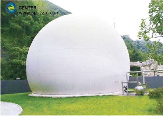 резервуар для газа мембраны двойника 20m3 для толщины покрытия проекта 0.40mm завода лэндфилл-газа