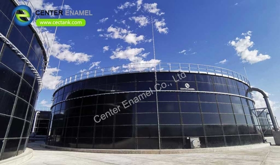 Темные ые-зелен скрепленные болтами танки реактора стали CSTR для соленой воды сточных водов